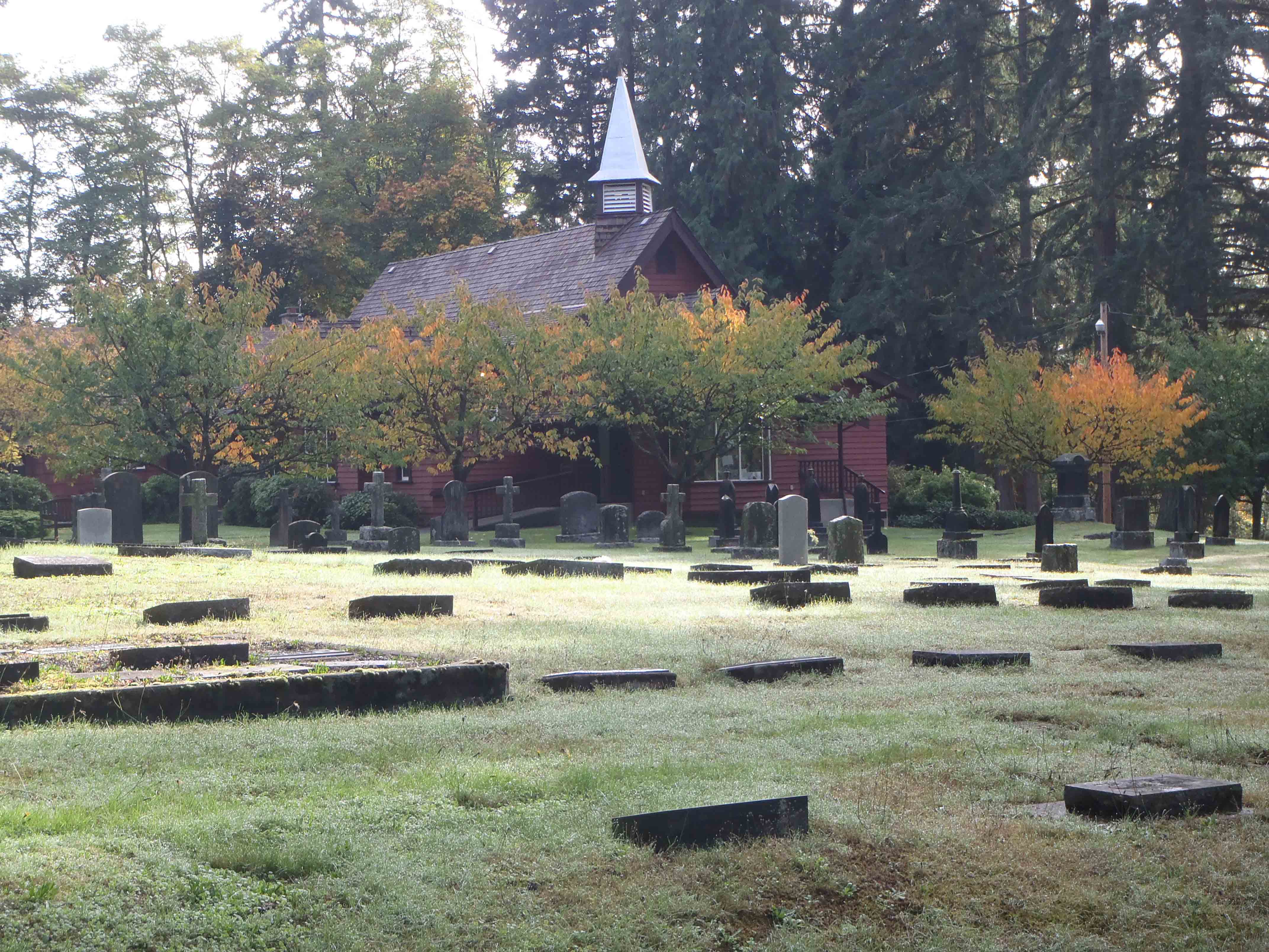 Saint John the Baptist Anglican Church and Cemetery, South Cowichan